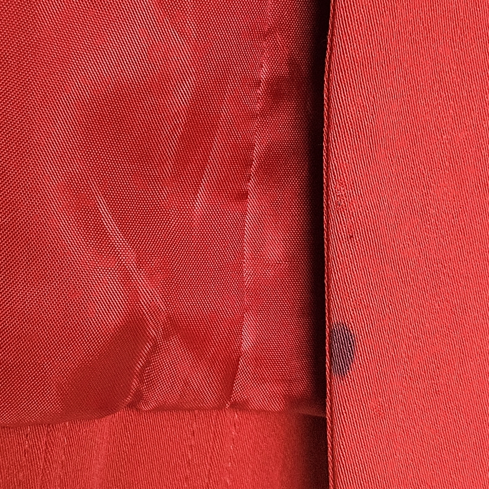 Tahari Women's Red Wool Blend Blazer Size 10 - Picture 8 of 13